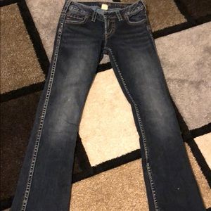 Silver jeans